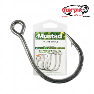קרס מבית MUSTAD דגם 1012NP SINGLE (10 יחידות)