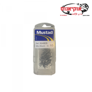 קרס מבית MUSTAD דגם 3549 (25 יחידות)
